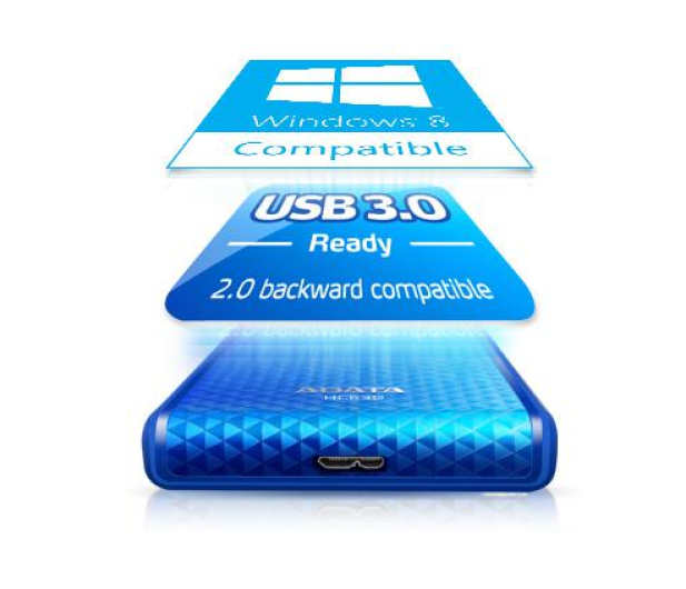 ADATA 1TB HC630 2,5" USB 3.0 niebieski - 257591 - zdjęcie 5